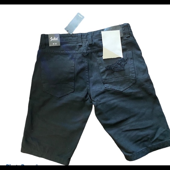 Distressed Denim Shorts - Picture 2 of 2